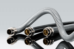 Jacketed metal conduits