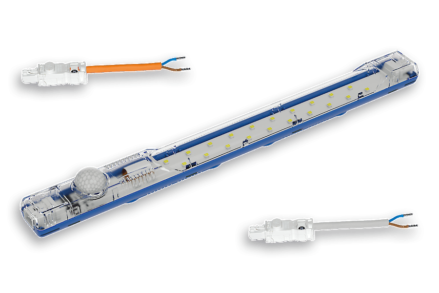 Energy saving enclosure lightning