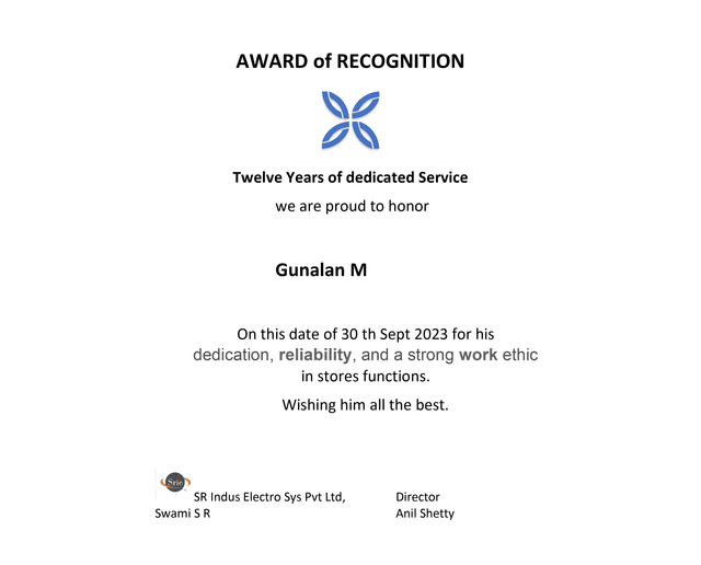 Award 1
