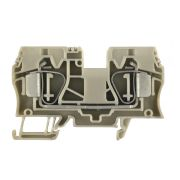 Spring connection with tension clamp technology