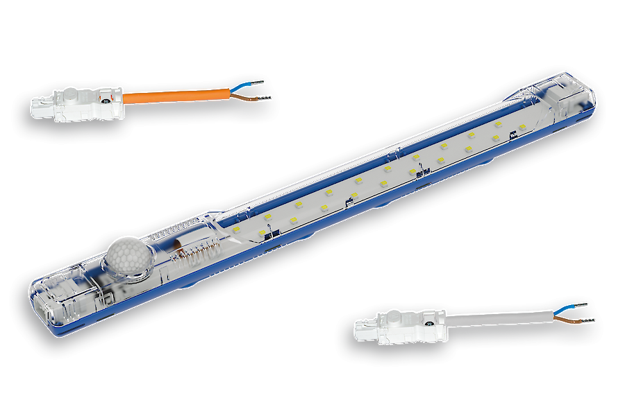 Energy saving enclosure lightning