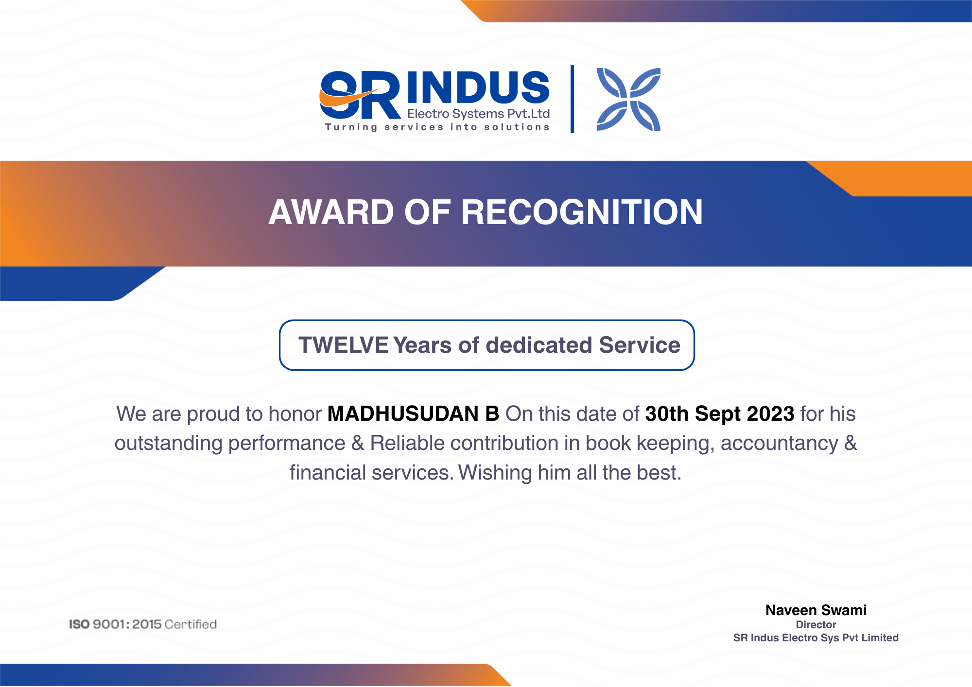 Award 1