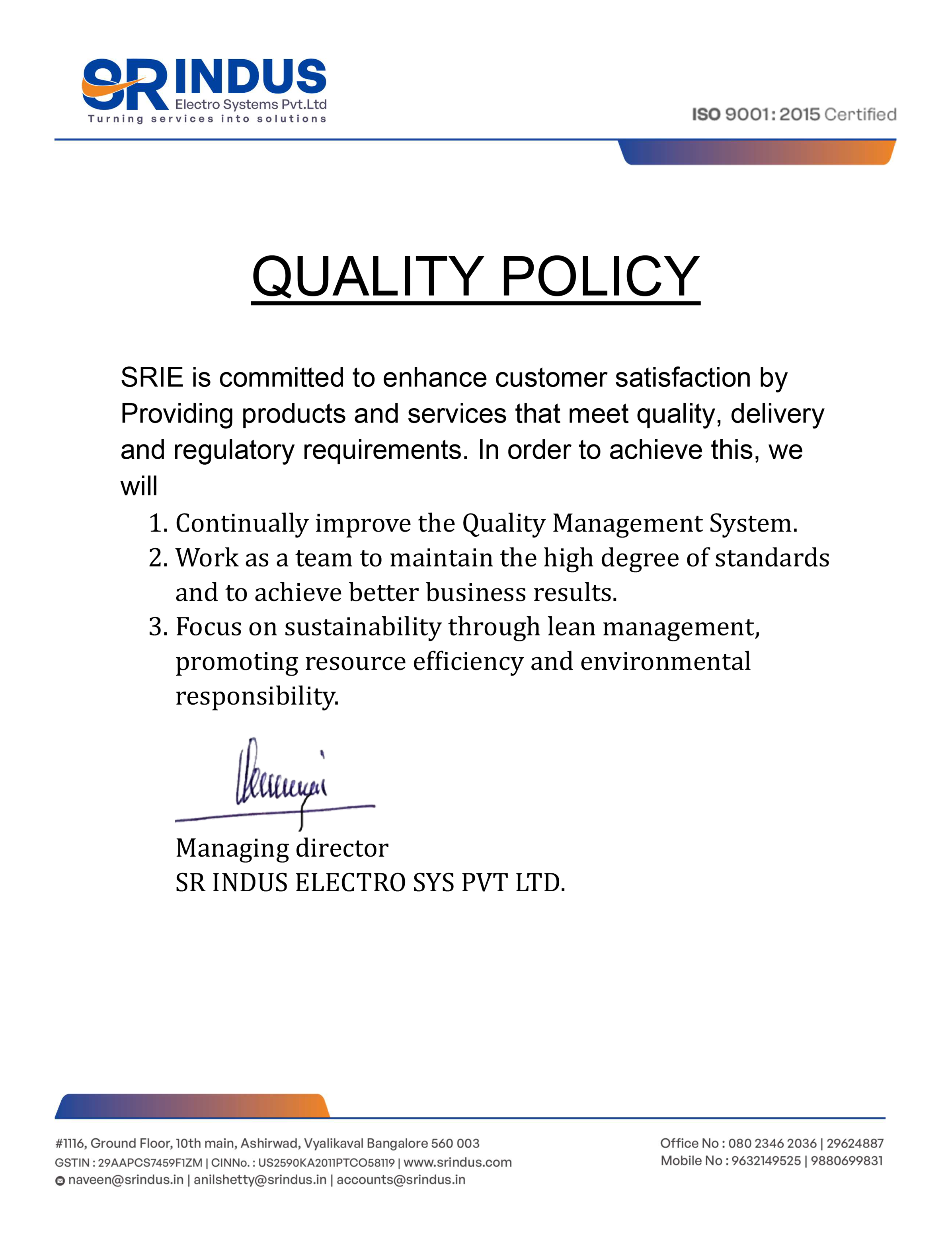 certification